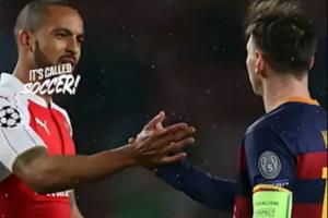 沃尔科特：温格曾对我说怎么不把梅西从楼梯推下去，不知是否认真